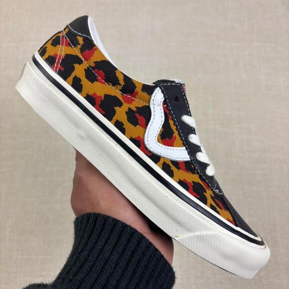 🐆 Vans Anaheim Factory Style 73 DX “Leopard” 6.5W - Picture 1 of 6